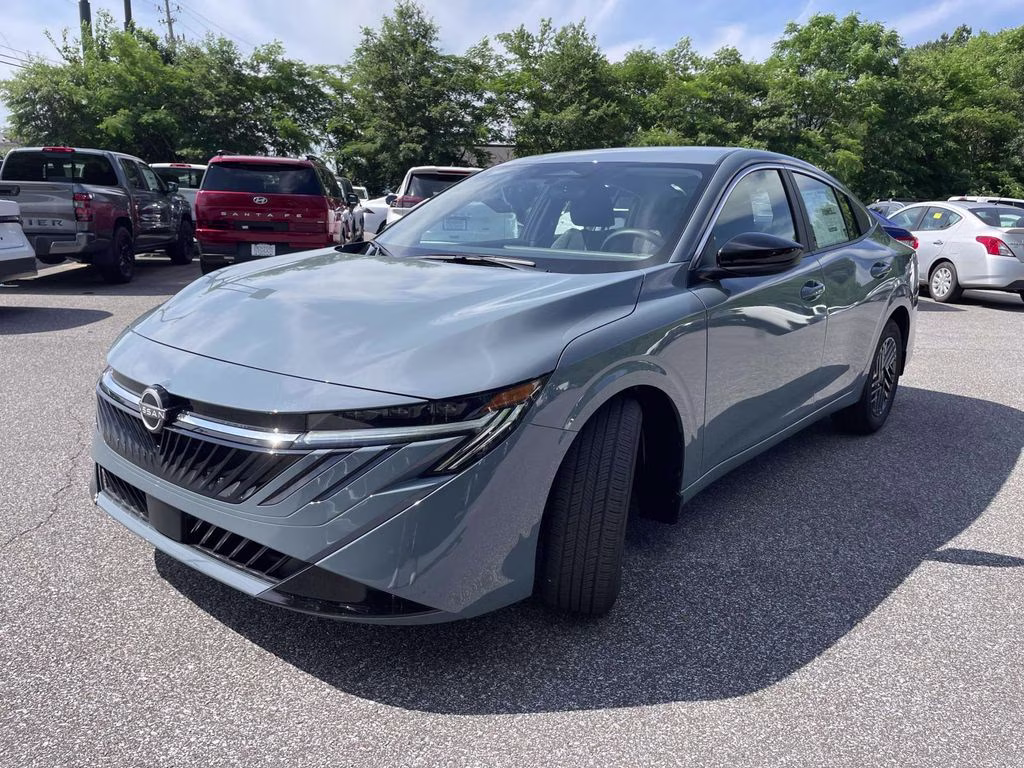 2026 Atlantic Gray Metallic Nissan Sentra SV FWD Sedan