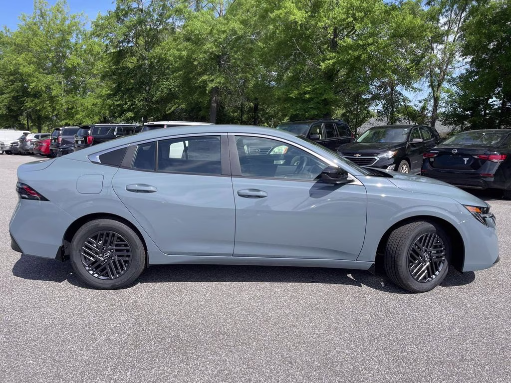 2026 Atlantic Gray Metallic Nissan Sentra SV FWD Sedan