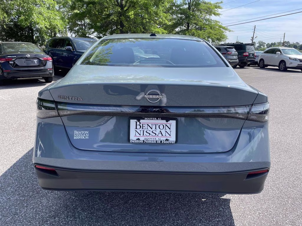 2026 Atlantic Gray Metallic Nissan Sentra SV FWD Sedan