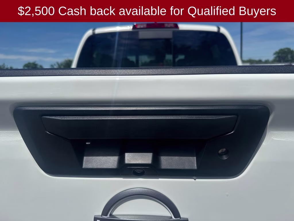 2026 Glacier White Nissan Frontier S 4X4 Truck