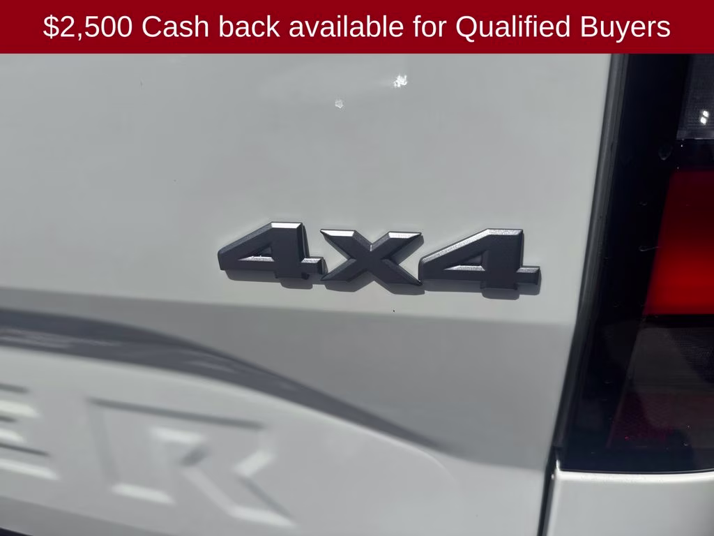 2026 Glacier White Nissan Frontier S 4X4 Truck