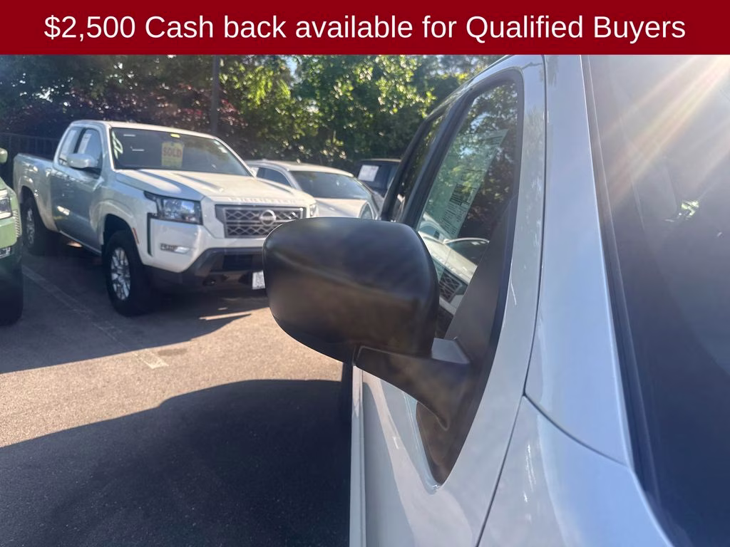 2026 Glacier White Nissan Frontier S 4X4 Truck
