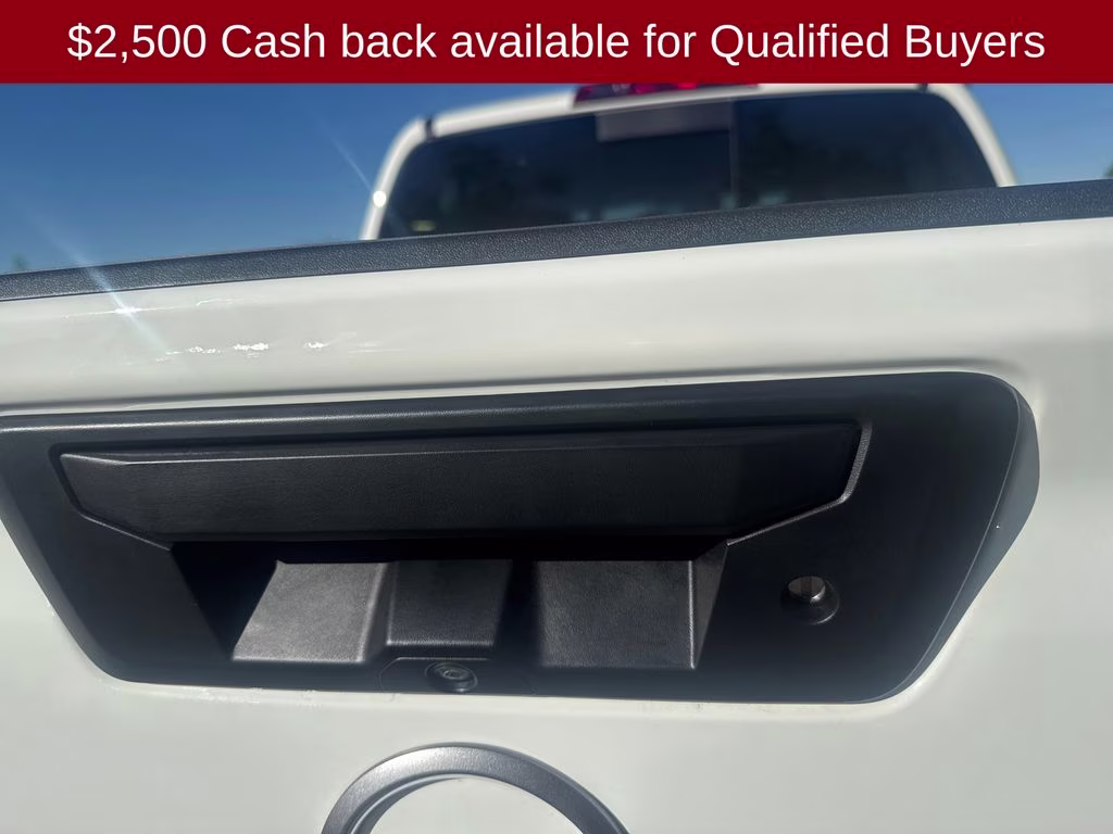 2026 Glacier White Nissan Frontier S 4X4 Truck