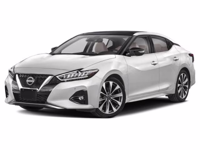 2023 Pearl White Tricoat Nissan Maxima Platinum FWD Sedan
