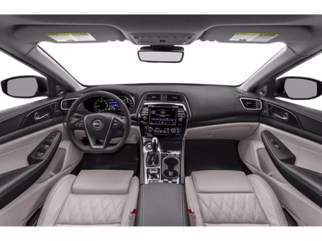 2023 Pearl White Tricoat Nissan Maxima Platinum FWD Sedan
