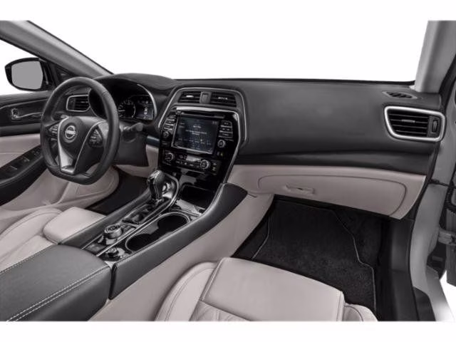 2023 Pearl White Tricoat Nissan Maxima Platinum FWD Sedan