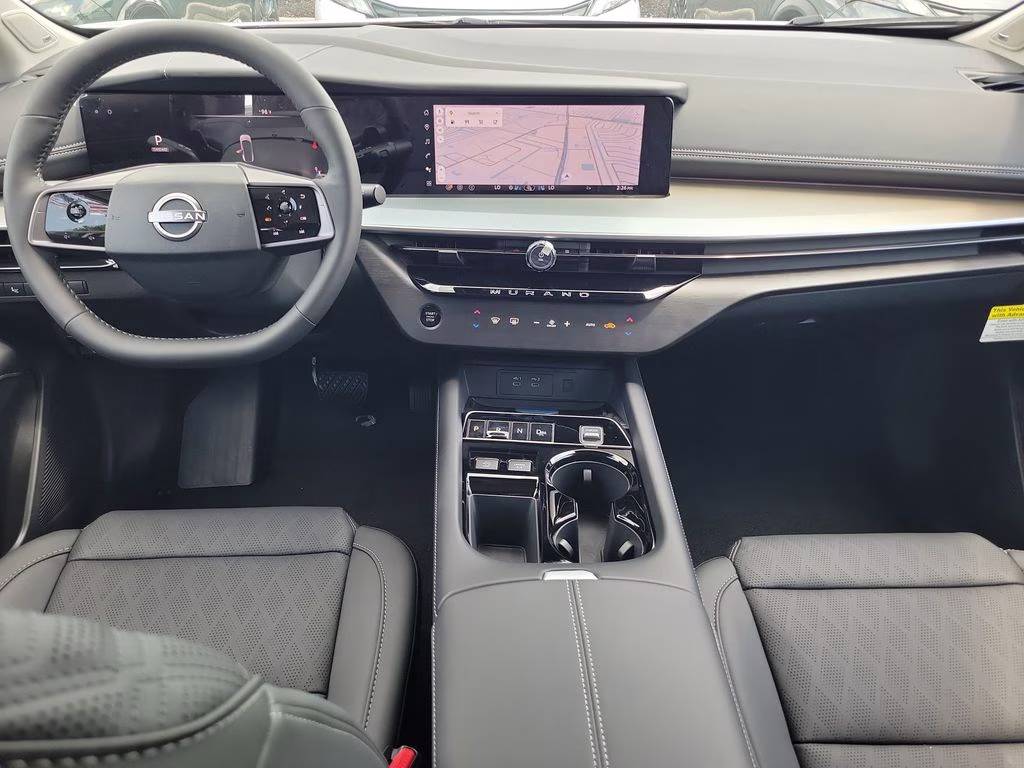 2026 Everest White Pearl Tricoat Nissan Murano Platinum AWD SUV