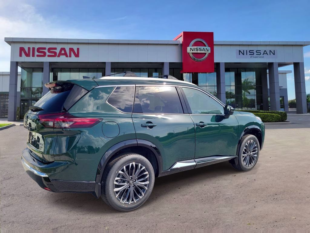 2026 Obsidian Green Nissan Rogue Platinum AWD SUV