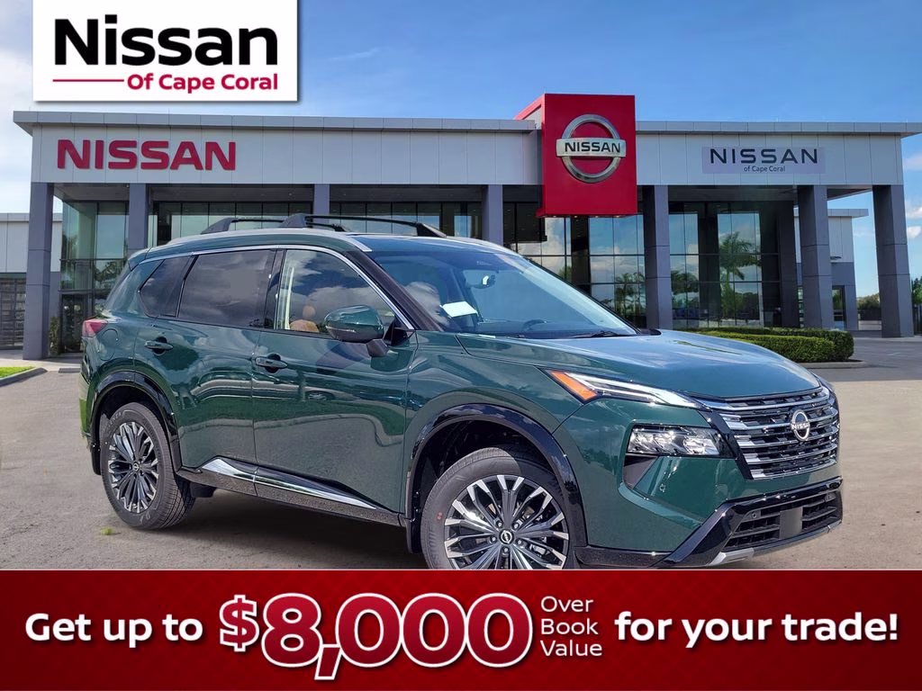 2026 Obsidian Green Nissan Rogue Platinum AWD SUV