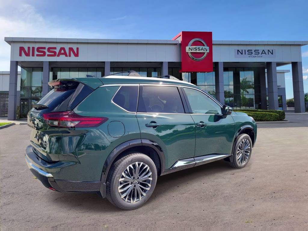 2026 Obsidian Green Nissan Rogue Platinum AWD SUV