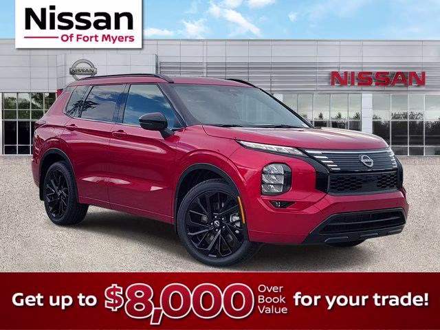 2026 Royal Red Nissan Rogue Plug-In Hybrid Platinum AWD SUV