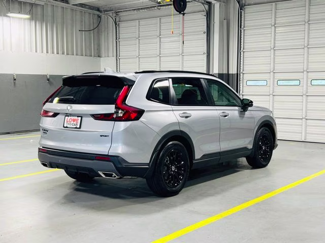 2026 Solar Silver Metallic Honda CR-V Hybrid Sport-L FWD SUV