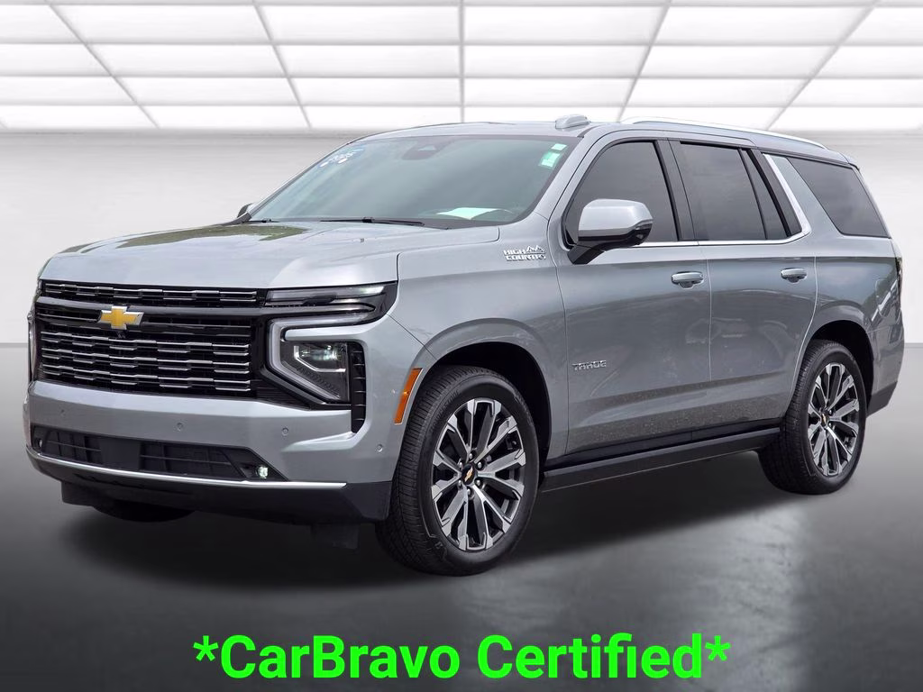 2025 Sterling Gray Metallic Chevrolet Tahoe High Country 4X4 SUV