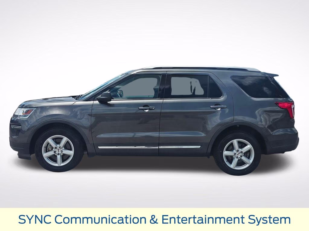 2019 Magnetic Metallic Ford Explorer XLT FWD SUV