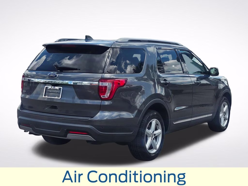 2019 Magnetic Metallic Ford Explorer XLT FWD SUV
