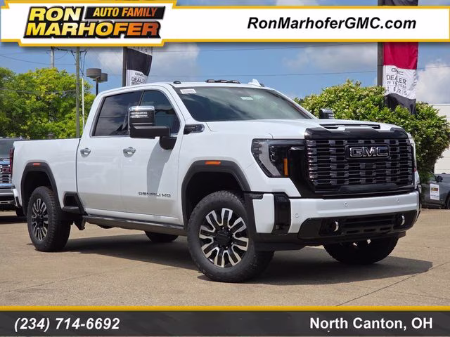 2026 Glacier White Tricoat GMC Sierra 2500HD Denali Ultimate 4X4 Truck