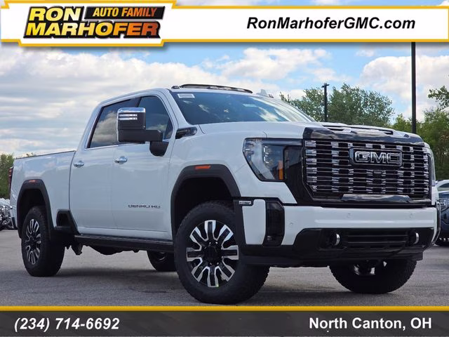 2026 Summit White GMC Sierra 2500HD Denali Ultimate 4X4 Truck