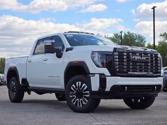 2026 Summit White GMC Sierra 2500HD Denali Ultimate 4X4 Truck