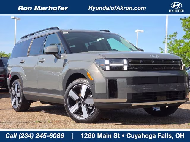 2026 Hampton Gray Hyundai Santa Fe Hybrid Limited AWD SUV