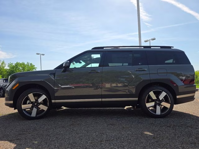 2026 Hampton Gray Hyundai Santa Fe Hybrid Limited AWD SUV