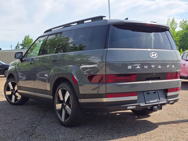 2026 Hampton Gray Hyundai Santa Fe Hybrid Limited AWD SUV