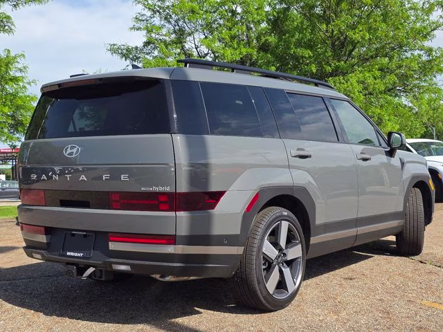 2026 Hampton Gray Hyundai Santa Fe Hybrid Limited AWD SUV