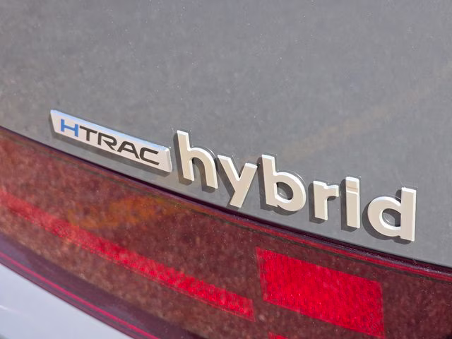 2026 Hampton Gray Hyundai Santa Fe Hybrid Limited AWD SUV
