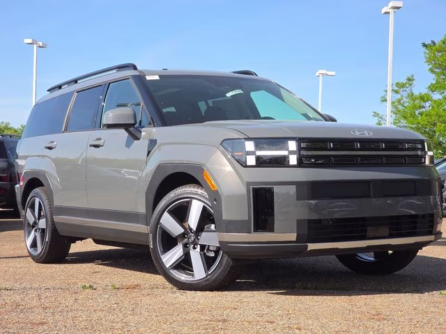 2026 Hampton Gray Hyundai Santa Fe Hybrid Limited AWD SUV