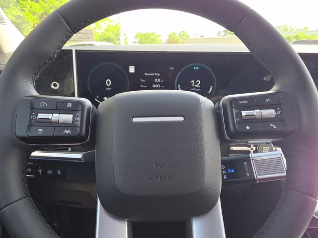 2026 Hampton Gray Hyundai Santa Fe Hybrid Limited AWD SUV