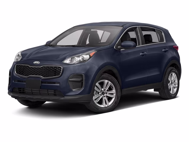 2017 Pacific Blue Kia Sportage LX AWD SUV