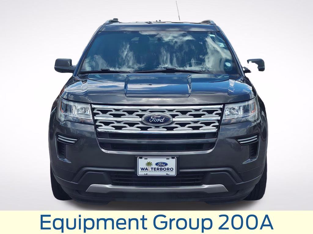 2019 Magnetic Metallic Ford Explorer XLT FWD SUV