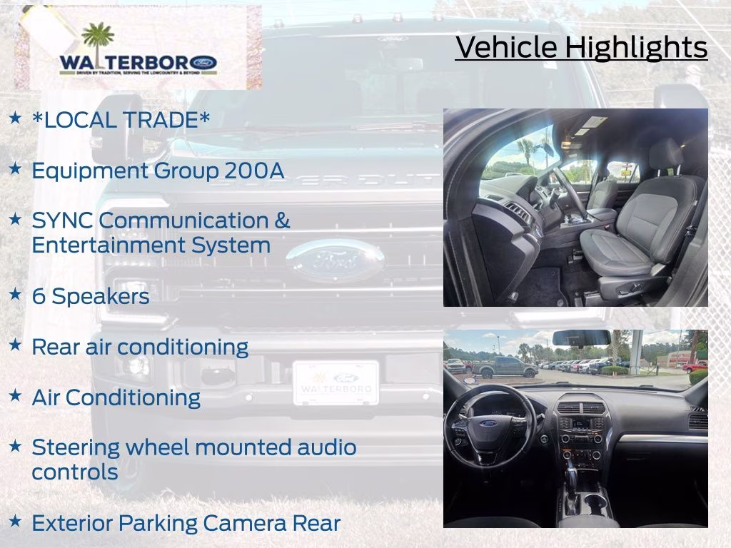 2019 Magnetic Metallic Ford Explorer XLT FWD SUV
