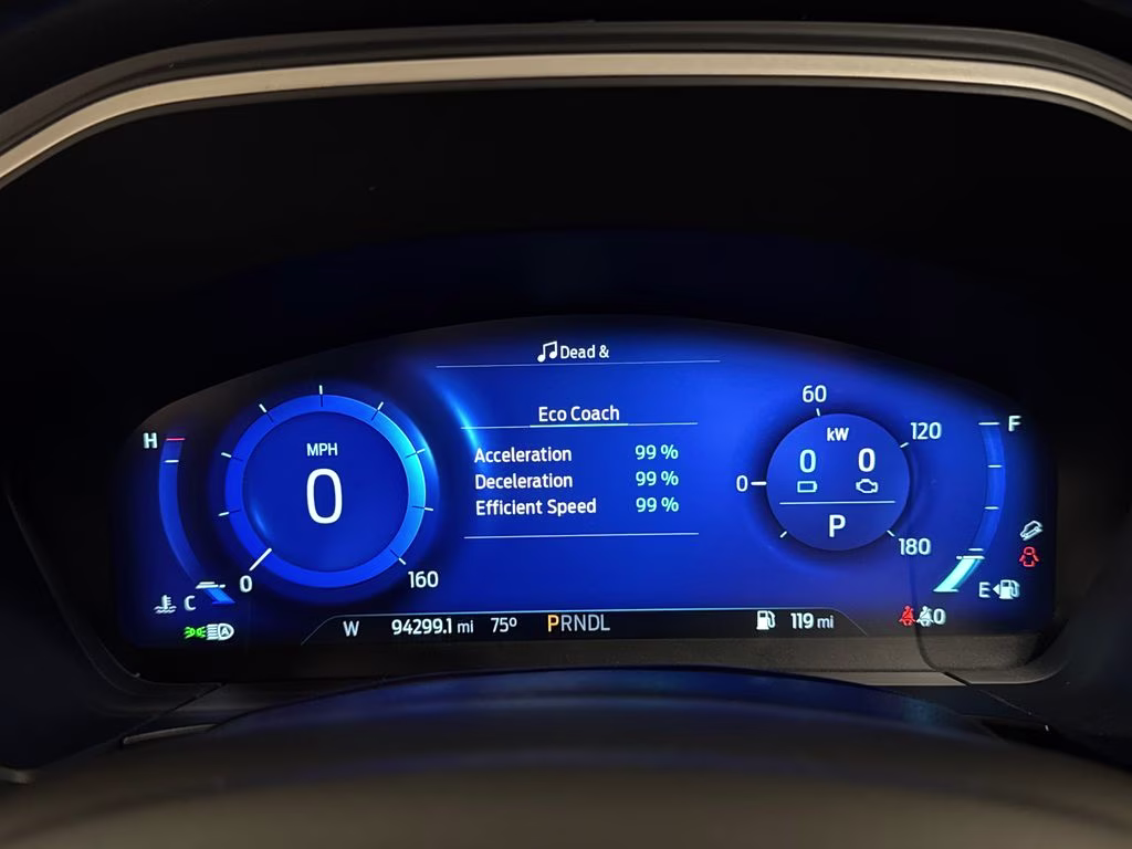 2020 Oxford White Ford Escape SE Sport Hybrid AWD SUV