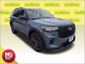 2026 Vapor Blue Metallic Ford Explorer ST 4X4 SUV