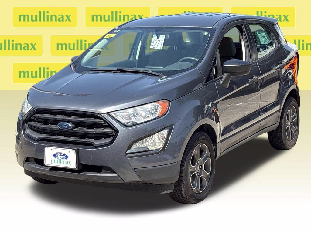2021 Smoke Metallic Ford EcoSport S FWD SUV