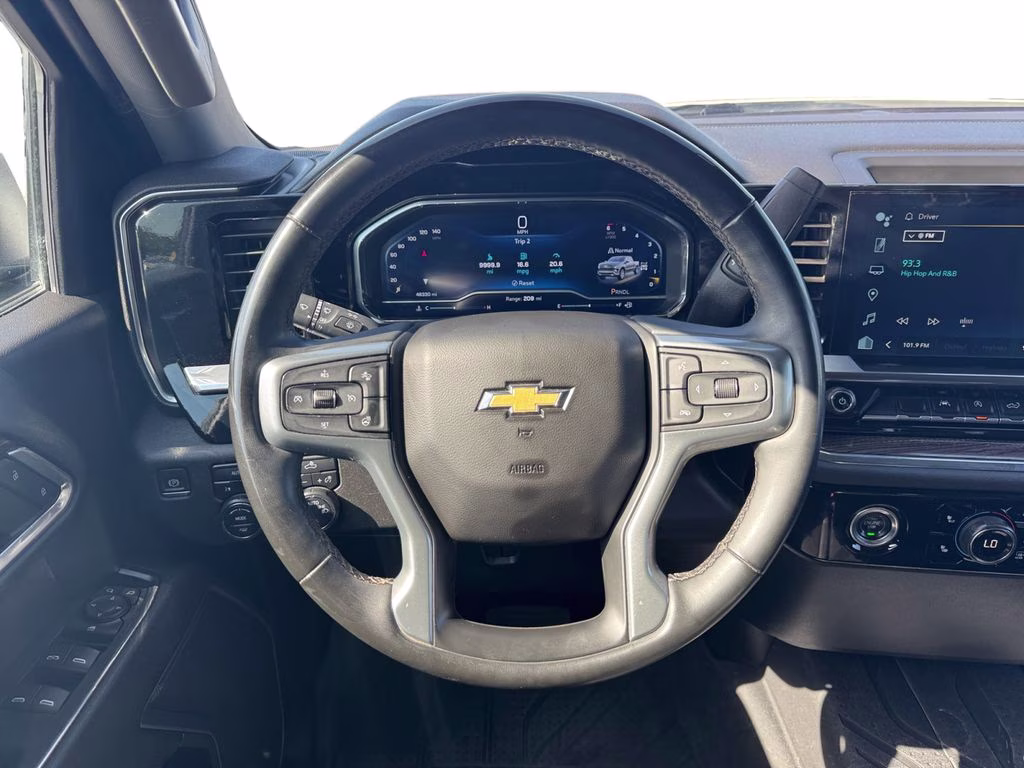 2023 Summit White Chevrolet Silverado 1500 LT 4X4 Truck