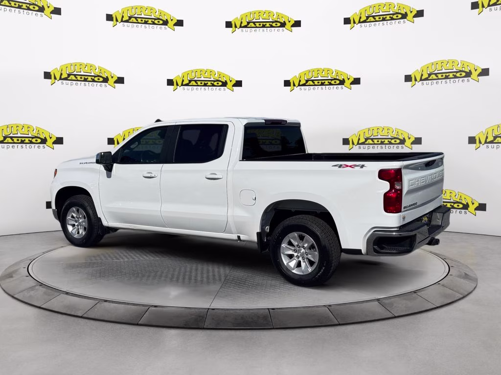 2023 Summit White Chevrolet Silverado 1500 LT 4X4 Truck