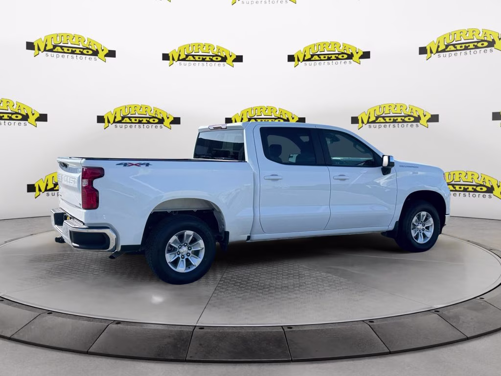 2023 Summit White Chevrolet Silverado 1500 LT 4X4 Truck