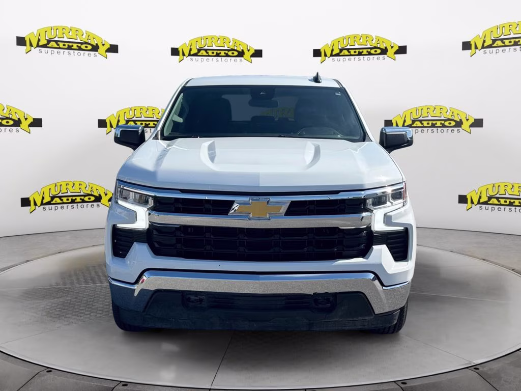 2023 Summit White Chevrolet Silverado 1500 LT 4X4 Truck