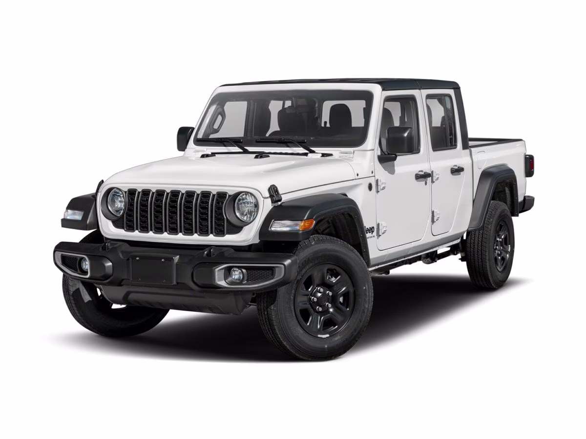 2026 Bright White Clearcoat Jeep Gladiator Sahara 4X4 Truck
