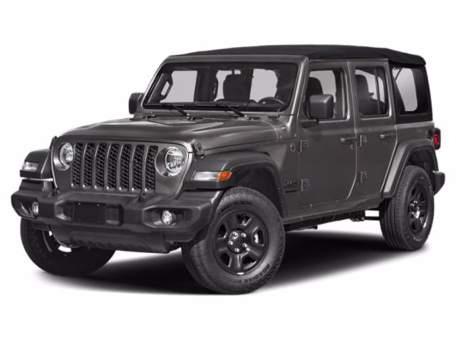 2026 Granite Crystal Metallic Clearcoat Jeep Wrangler Sport S 4X4 SUV
