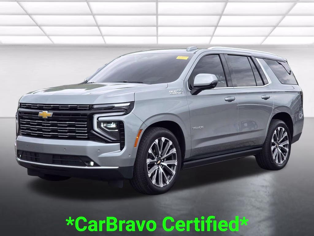 2025 Sterling Gray Metallic Chevrolet Tahoe High Country 4X4 SUV