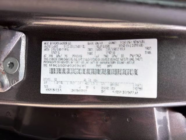 2013 Sterling Gray Metallic Ford Escape SE 4X4 SUV