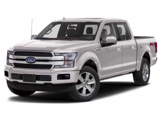 2019 White Platinum Ford F-150 Platinum 4X4 Truck