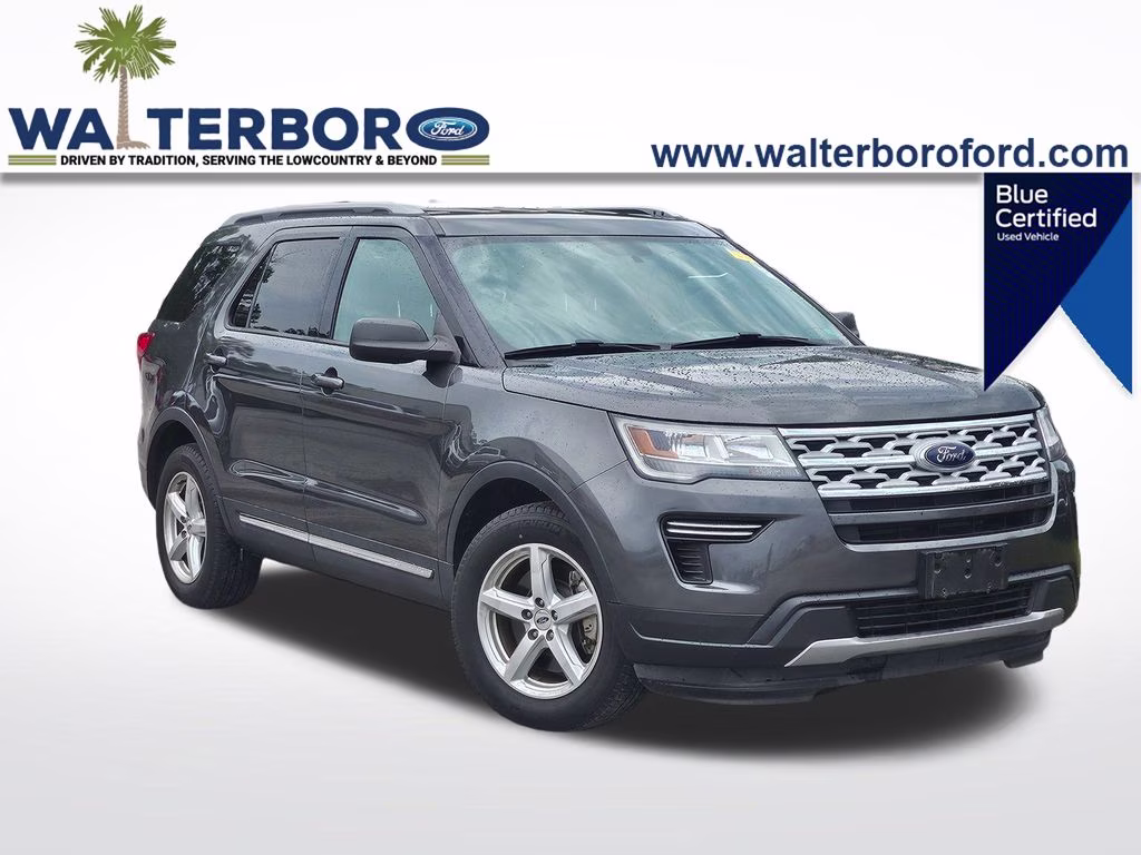2019 Magnetic Ford Explorer XLT FWD SUV