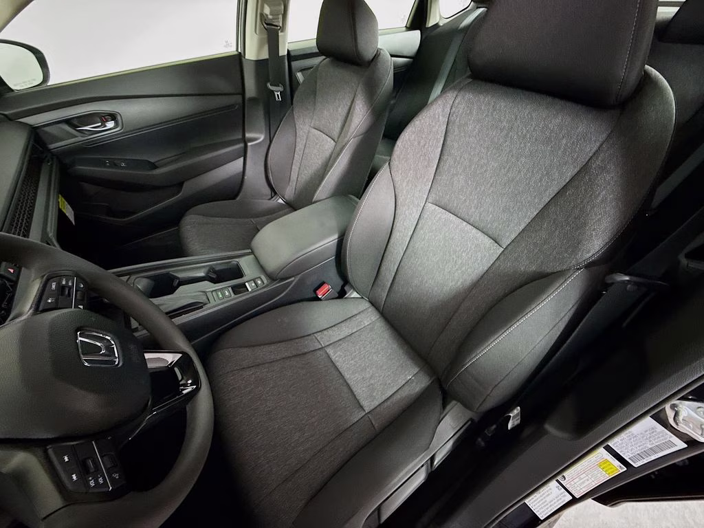 2025 Crystal Black Pearl Honda Accord LX FWD Sedan