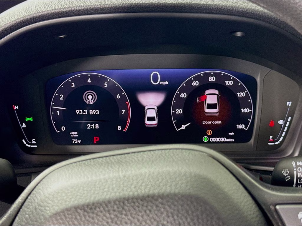 2025 Crystal Black Pearl Honda Accord LX FWD Sedan