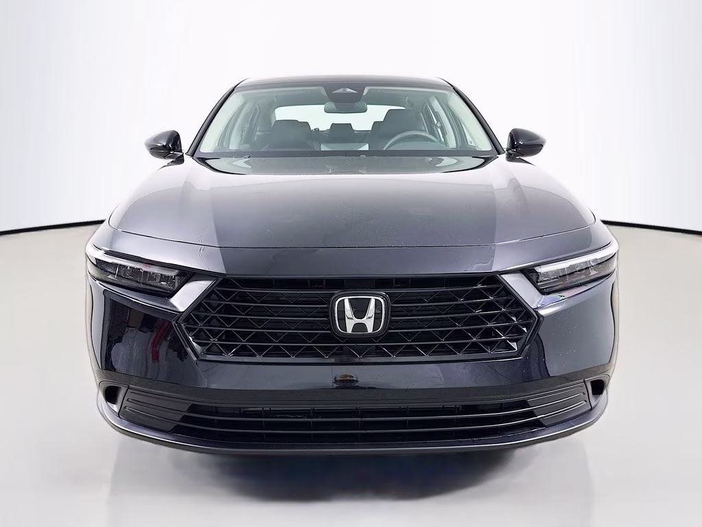 2025 Crystal Black Pearl Honda Accord LX FWD Sedan