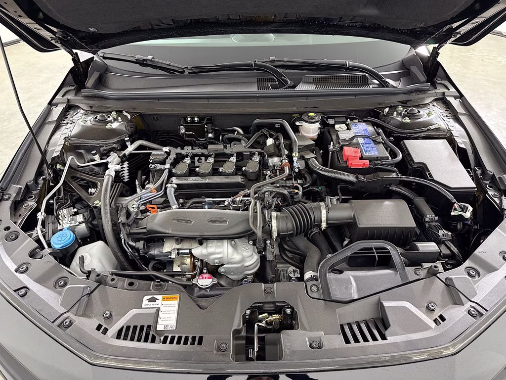 2025 Crystal Black Pearl Honda Accord LX FWD Sedan