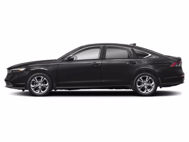 2025 Crystal Black Pearl Honda Accord LX FWD Sedan